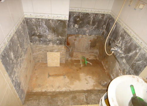 台南西港浴室整修